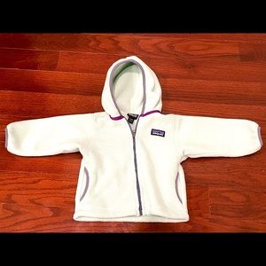Patagonia synchilla fleece jacket size 12-18m
